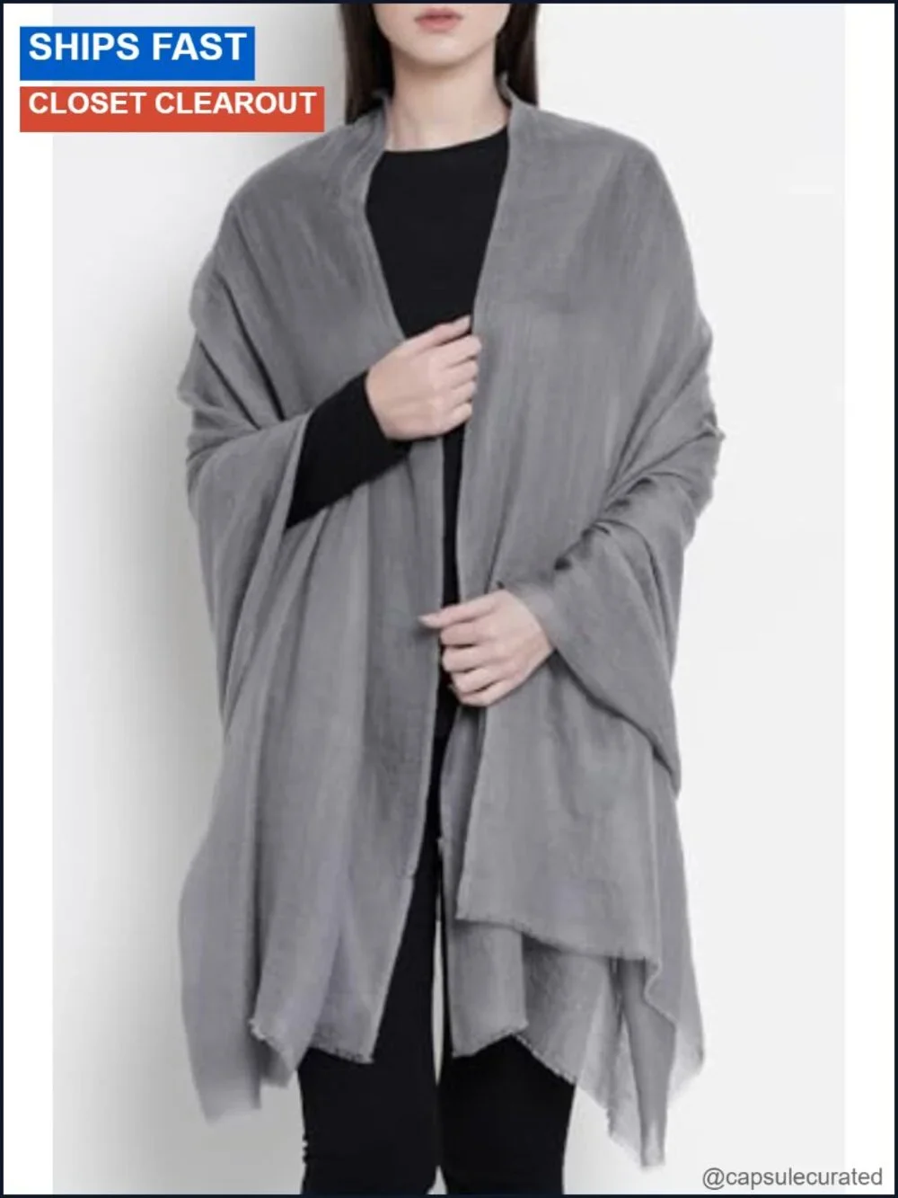 Luxury Cashmere Scarf Wrap Pashmina Shawl Unisex Large Warm Winter Gift